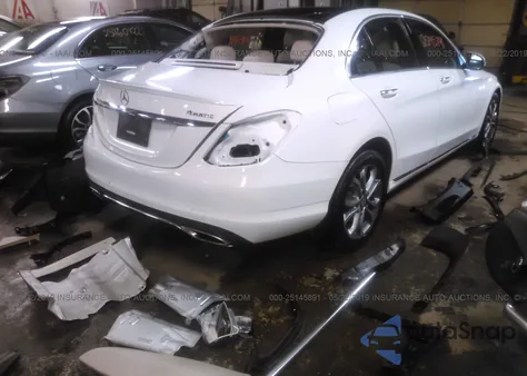 2017 Mercedes-Benz C 300 Sport 4Matic/Luxury 4Matic/4Matic from USA, damaged, VIN 55SWF4KB4HU200406